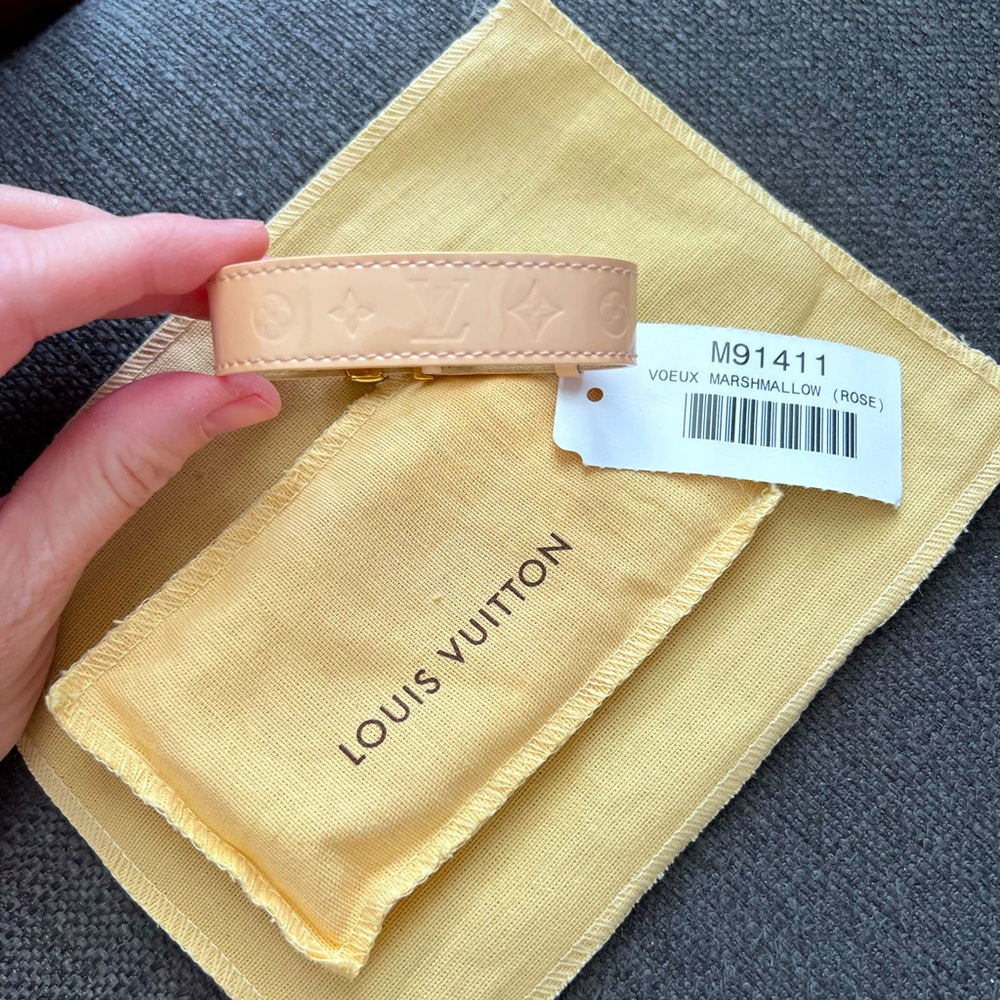 Louis Vuitton Marshmellow monogram wish bracelet